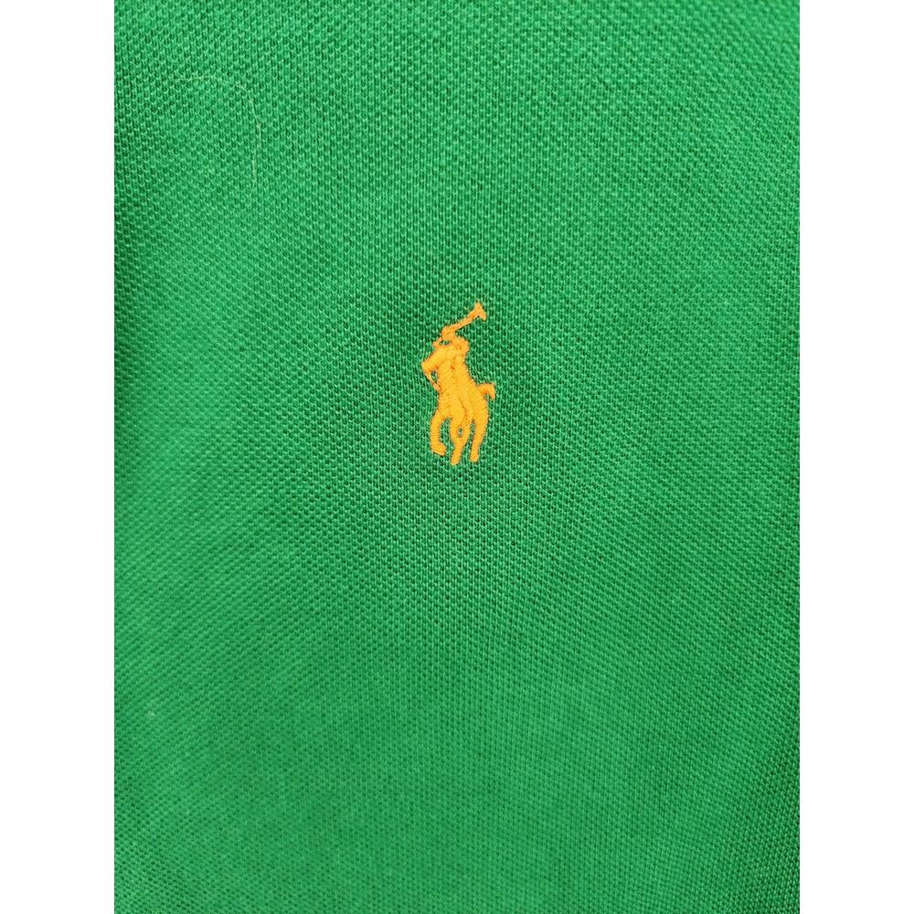 Polo by ralph Lauren Boy's Large(14-16) Green Long Sleeve 100% Cotton Pullover - Picture 4 of 6